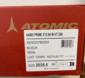 Nové skialpové lyžáky Atomic Hawx Prime XTD, vel. 25/25.5 - 3