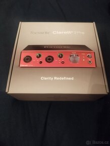 Focusrite clarett+ 2 Pre nová,záruka - 3