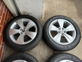 Alu 17" 5x112, škoda TRITON , zimní 80% TOP, SUP3 - 3