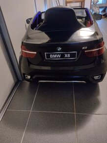 Dětské akumulátorové autíčko - vozítko (BMW X6) - 3