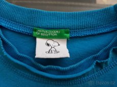 tričko originál BENETTON SNOOPY vel.140-146 - 3