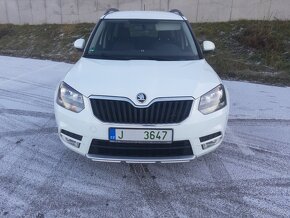 Škoda Yeti 2.0 TDI 1 majitel rok 2016 najeto 189 tis km - 3