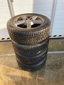 ALU sada se zimními pneu Dunlop 4x6mm 205/55R16 5x114,3 - 3