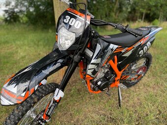 Pitbike Killer PRO 300ccm, kola 21/18, 23KW, vodník, oranžov - 3