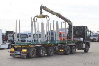 Mercedes-Benz Arocs 3351, 6x6, RUKA LOGLIFT ET450 + DOLL - 3