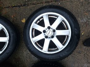 Alu Kola 5x120 r17, 215/60/17 zimní Nokian,7mm - 3