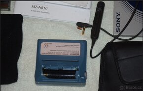 NetMD MINIDISC / minidisk recorder SONY MZ-N510 MDLP, přísl. - 3