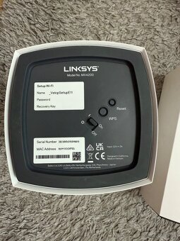 WiFi 6 Mesh Linksys MX4200 5ghz 2.4ghz třípásmový - 3