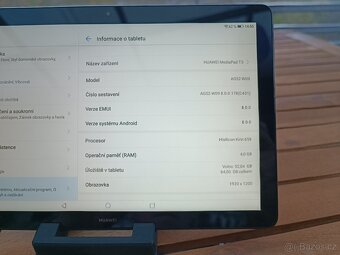 Tablet Huawei Mediapad T5 10 palců, 4GB ram, 64GB uložiště - 3