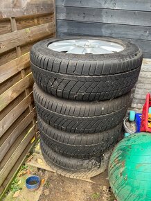 Originál alu kola Audi Q7 + zimní pneu 235/60 R18 - 3