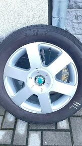 ALU KOLA ORIG.SKODA VEGA 6,5x16 ET50 5x112 57,1 BRIDG.205x55 - 3