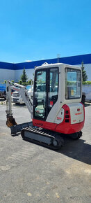 Minibagr - minirypadlo Takeuchi TB216 1.8t - 3