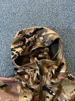 SoftShell bunda, vel. M/XL/XXL/3XL/4XL - multicam - 3