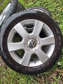 Alu kola 5x112 originál VW 205/55 R16 - 3