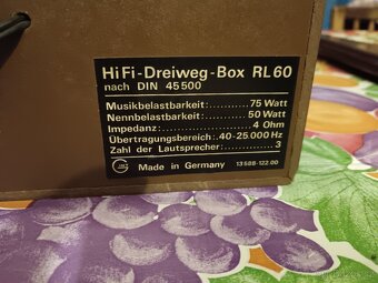 Grundig Hi-Fi-Dreiweg-Box RL60, 75 Watt - 3