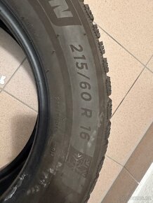 Zimní pneumatiky 215/60/16 r16 Michelin Alpin 6 - 3