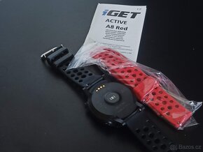 Smartwatch IGET Active A8 Red/Black - 3