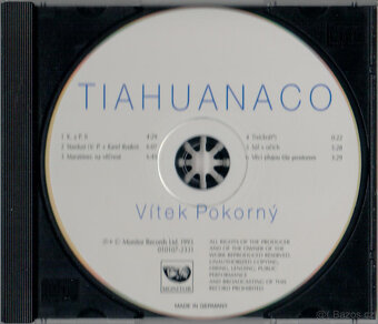 Vítek Pokorný: Tiahuanaco 1993 CD / RARE - 3