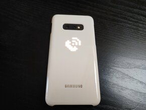 Samsung S10e  LED Cover kryt - bílý - 3