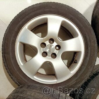 16" ALU kola – 5x100 – AUDI (ŠKODA, SEAT, VW)  Disky: Elekt - 3