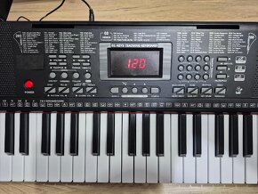 Největší nové led piano/klávesy/keyboard+USB+MP3, 61 kláves - 3