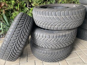 Plechové disky 16” Opel a zimní pneu 205/60/R16 - 3