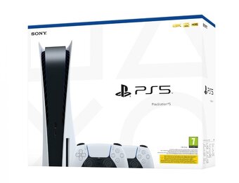 PlayStation 5 + 1tb SSD + 2 ovladače - 3