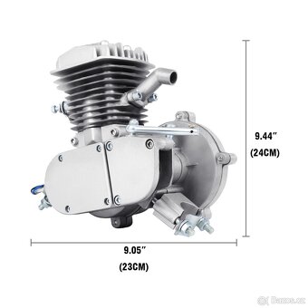 Motorová sada (kit) na motokolo 50ccm - 3