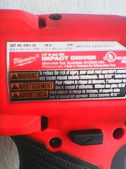 Milwaukee 2953-20 M18fid3 226Nm razovy utahovak 1/4\" Hex - 3