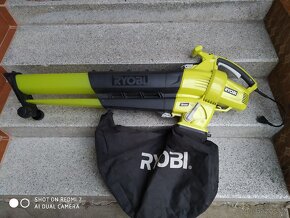 Prodám Elektrický vysavač/fukar RYOBI RBV 3000 VP - 3