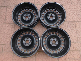 Plechové disky sada - originál VW 5x112 6,5Jx17 ET38 TPMS - 3