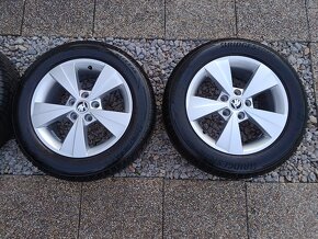 Originál alu Škoda R16+zimní 205/60 R16 - 3