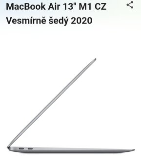 macbook air 13 m1 cz vesmírně šedý 2020 - 3