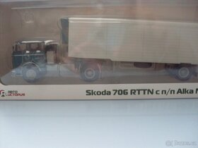 Model ŠKODA LIAZ 706 RTTN + návěs ALKA 1:43 - 3