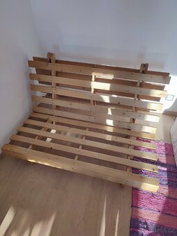 Dvoumístná rozkládací pohovka - Futon 140x200 - 3