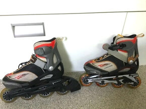 Natavitelné Rollerblade vel. 35-38 dětské Inline brusle - 3