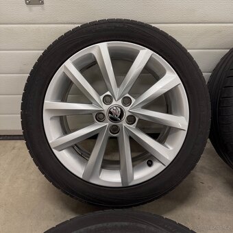 Alu kola Škoda, letní 215/45 R16 5-6mm, 5x100 - 3