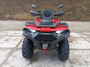 Loncin XWolf 550i Long - červená - 3