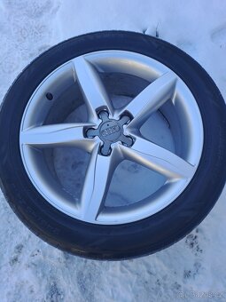 Alu kola 5x112 originál Audi 245/45 R18 - 3