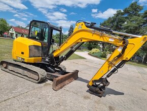 JCB 65R 2018 2900mth - rychloupínač + 2 lžíce - 3