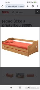 Postel s výsuvným lůžkem - 3