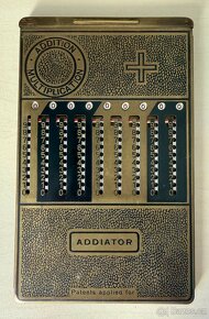 Addiator - mechanický kalkulátor, r.v. 1925 - 3