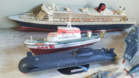 Starší sbírka modelů lodí - 3