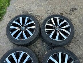 Alu kola VW T5 T6 T6.1 Toluca 18 5x120 et 50 letni pneu - 3