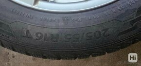 Zimní pneumatiky BARUM 205/55 R 16 T na alu discích - 3