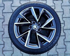 Alu kola originál Škoda Superb III 5x112 R18 Vela - 3