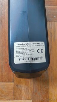 Akumulátor Panasonic 48V/11,6Ah (na elektrokolo) - 3