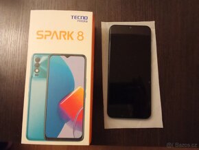 Tecno Spark 8 4GB/64GB tyrkysová - 3