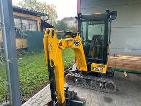 Jcb 16c minibagr 1.8T + 4x lžíce zánovní stav - 3