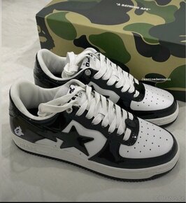 Bapesta | Black and White | 43 - 3